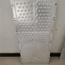 Aluminum vacuum brazing plate for battery of vehicle